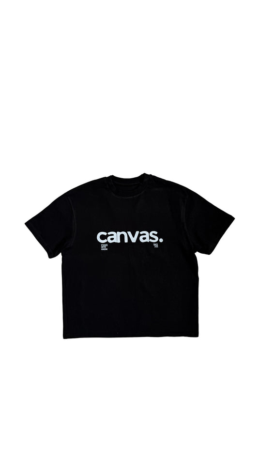 CANVAS FRIENDS TEE (BLACK)