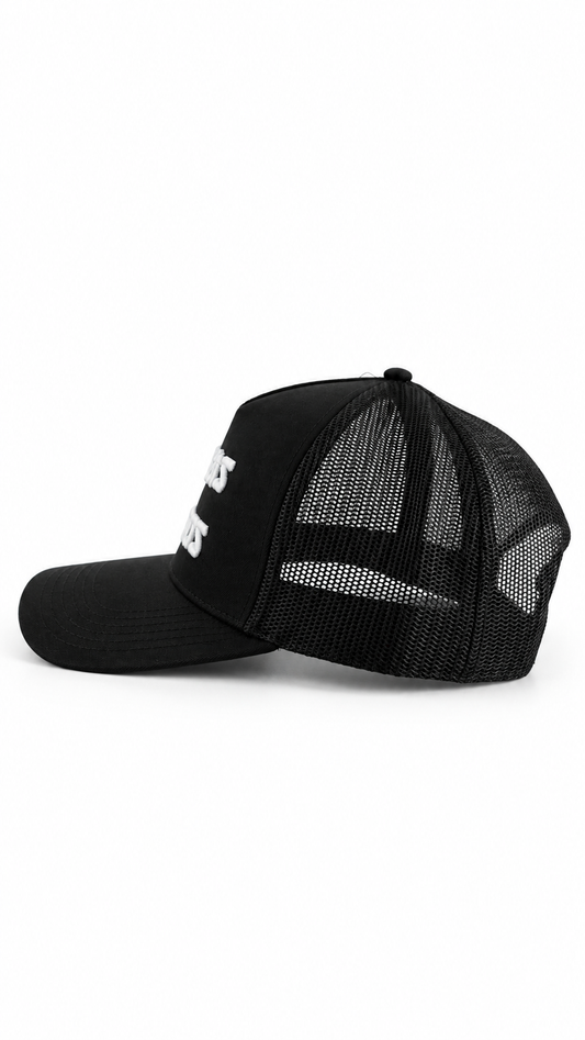Canvas Studios Black Trucker Cap