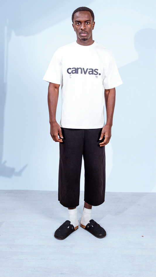 CANVAS FRIENDS TEE (WHITE)